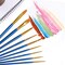 Paint Brush Set Nylon Hair Brushes for Acrylic, Oil, and Watercolor Painting Professional Artist Kits (8 Packs of 80 Pieces)